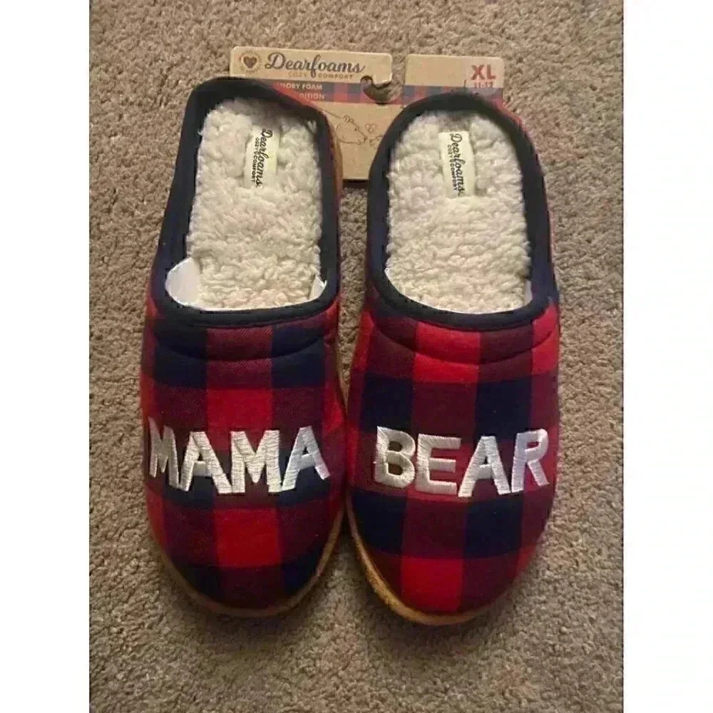 Mama Bear slippers NEW- XL 11/12